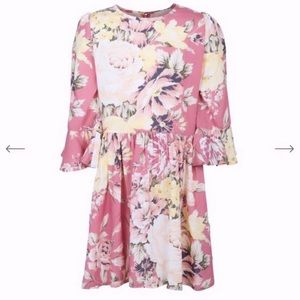 Girls floral dress